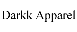 DARKK APPAREL trademark