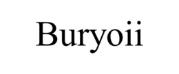BURYOII trademark