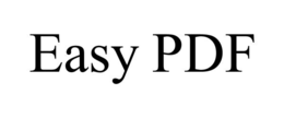 EASY PDF trademark
