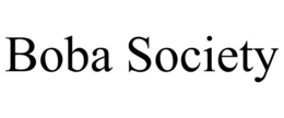 BOBA SOCIETY trademark