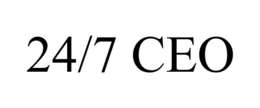 24/7 CEO trademark