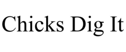 CHICKS DIG IT trademark