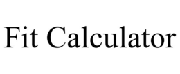 FIT CALCULATOR trademark