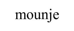 MOUNJE trademark