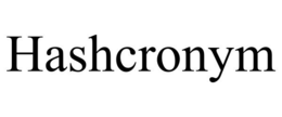 HASHCRONYM trademark