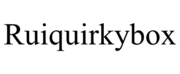 RUIQUIRKYBOX trademark