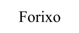 FORIXO trademark