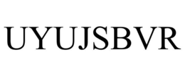 UYUJSBVR trademark