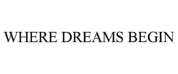 WHERE DREAMS BEGIN trademark