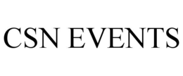 CSN EVENTS trademark