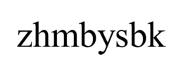 ZHMBYSBK trademark