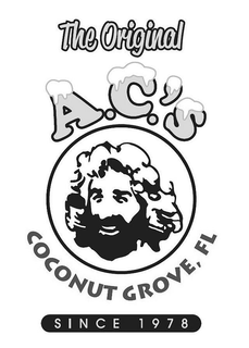 THE ORIGINAL A.C.'S COCONUT GROVE, FL SINCE 1978 trademark