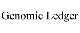 GENOMIC LEDGER trademark