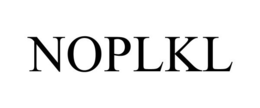 NOPLKL trademark