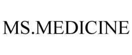 MS.MEDICINE trademark