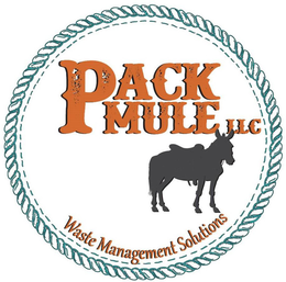PACK MULE LLC WASTE MANAGEMENT SOLUTIONS trademark
