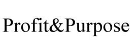 PROFIT&PURPOSE trademark