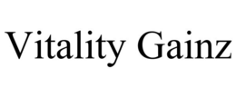 VITALITY GAINZ trademark