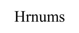 HRNUMS trademark