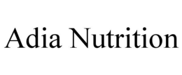 ADIA NUTRITION trademark