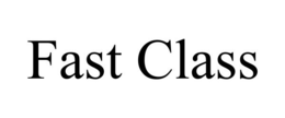 FAST CLASS trademark