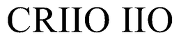 CRIIO IIO trademark