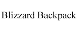 BLIZZARD BACKPACK trademark