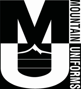 M U MOUNTAIN UNIFORMS trademark