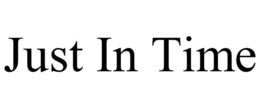 JUST IN TIME trademark