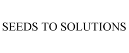 SEEDS TO SOLUTIONS trademark