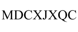 MDCXJXQC trademark