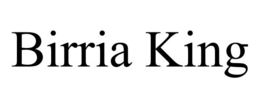 BIRRIA KING trademark