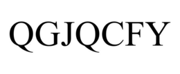 QGJQCFY trademark