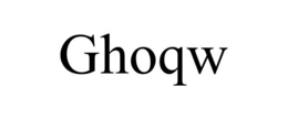 GHOQW trademark