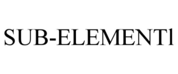 SUB-ELEMENTL trademark