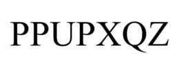 PPUPXQZ trademark