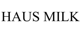 HAUS MILK trademark
