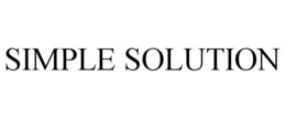 SIMPLE SOLUTION trademark