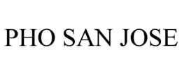 PHO SAN JOSE trademark
