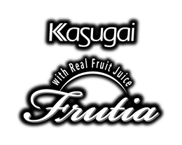 KASUGAI FRUTIA WITH REAL FRUIT JUICE trademark