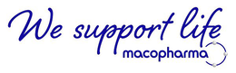 WE SUPPORT LIFE MACOPHARMA trademark