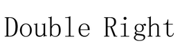 DOUBLE RIGHT trademark