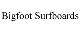 BIGFOOT SURFBOARDS trademark