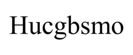 HUCGBSMO trademark