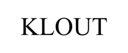 KLOUT trademark