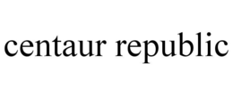 CENTAUR REPUBLIC trademark