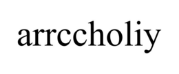 ARRCCHOLIY trademark