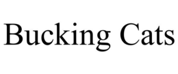 BUCKING CATS trademark