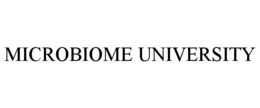 MICROBIOME UNIVERSITY trademark