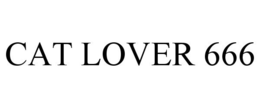 CAT LOVER 666 trademark